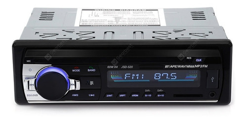 Imagen 2 de 2 de Reproductor Usb Bluetooth Sd Jsd 520