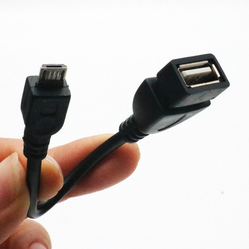 Cable Otg Datos V8 Micro Usb Macho A Usb 3.0 Hembra