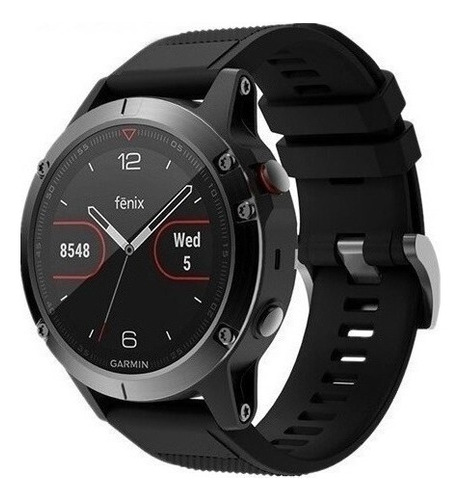 Extensible para smartwatch Respire Sport Garmin Fenix 5, 6, 5 Plus Azul oscuro - 2.2cm de ancho