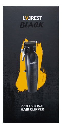 Everest Black Hair Clipper Cortadora Profesional Dp-1 6c