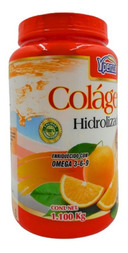 Imagen 4 de 5 de Colágeno Hidrolizado Enriquecido Ypenza 1.100 Kg Envio Full
