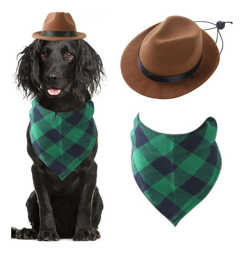 Wpd Disfraz De Vaquero Para Mascotas, Sombrero Para Perro