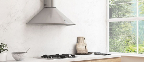 Imagen 2 de 4 de Extractor Purificador Cocina Tst Circular Acero Inoxidable