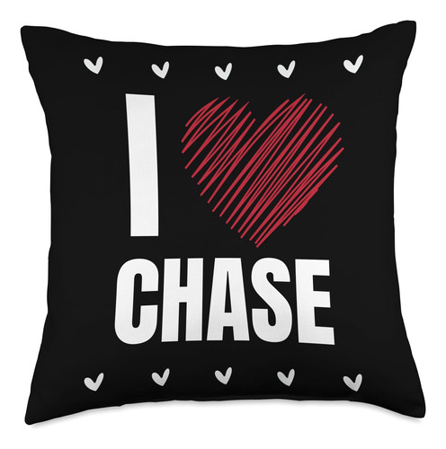 I Love Chase Nombre Cool Heart Divertido Nombre Personalizad