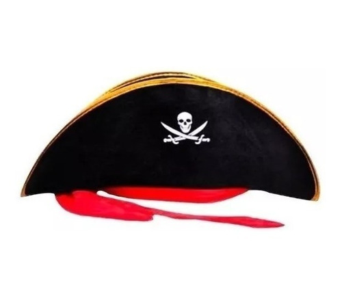 Sombrero Pirata Plush. Cotillon Chirimbolos