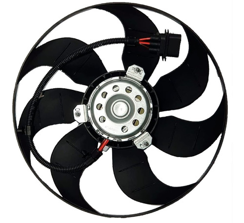 Motor E Ventoinha Radiador Fox 1.6 8v Flex 2006 2007 C/ar