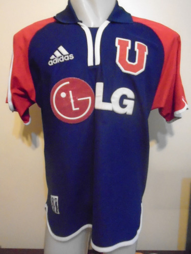 Camiseta Universidad De Chile adidas 2001 2002 Rueda #10 L