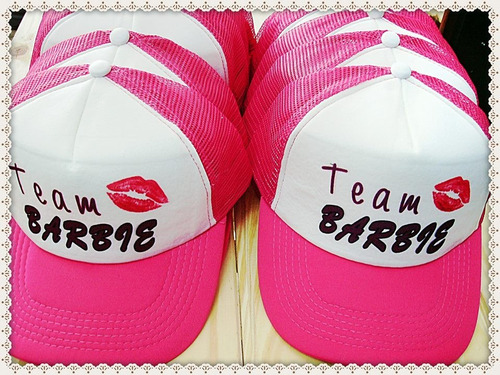 Imagen 5 de 6 de Gorras Camioneras Trucker Tracker Color Fucsia Visera Curvo