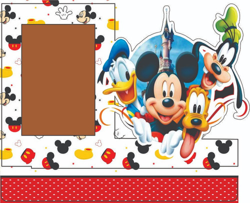 Porta Retrato Turma Do Mickey 10x15