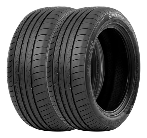 Jogo 2 Pneus Speedmax Aro 17 Spm302 225/45r17 91w Run Flat