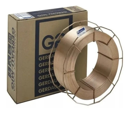 Arame P/ Solda Mig 0,8mm 15kg - Gerdau Cor da punta Marrom