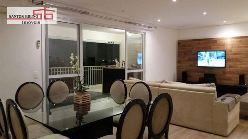 Apartamento Com 3 Dormitórios À Venda, 153 M² Por R$ 1.450.000,00 - Freguesia Do Ó - São Paulo/sp - Ap2813