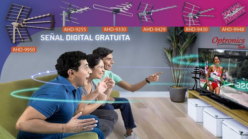 Imagen 4 de 6 de Kit Tdt Sintonizador Nanoloco Tv + Antena Digital Nano Tv