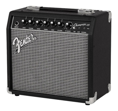 Imagen 8 de 10 de Amplificador Fender Para Guitarra Champion 20 Watts + Cuotas
