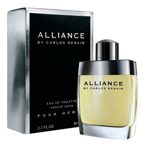  Perfume Hombre Alliance By Carlos Benaim Original X 80 Ml