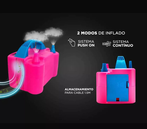 Maquina Para Inflar Globos Arco Inflador Globos 600w