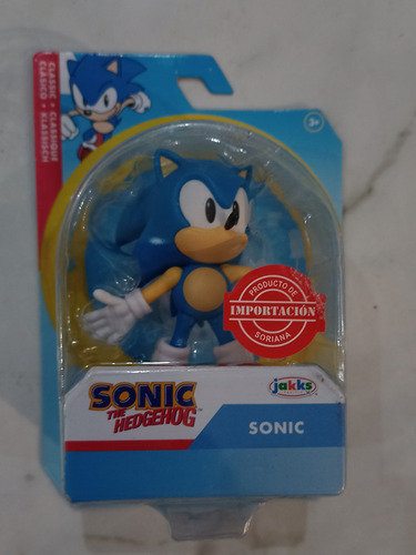 Sonic The Hedgehog Classic Mini 2.5 Pulgadas Original Sega (Usado)