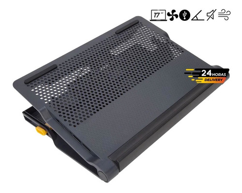 Cooler Para Laptop Targus Chill Mat Plus 4 Port Hub Awe81