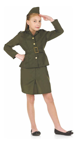 Fun Shack Army Costume For Girls Disfraces De Personaje De L