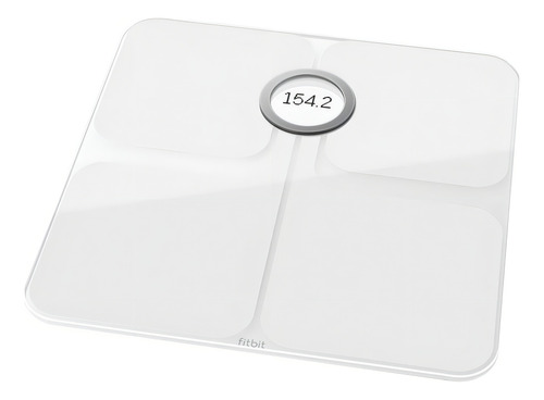 Báscula digital Fitbit Aria 2 blanca, hasta 181.4 kg