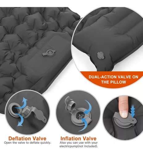 Almohada Para Dormir Inflable Con Colchón Tipo Almohada