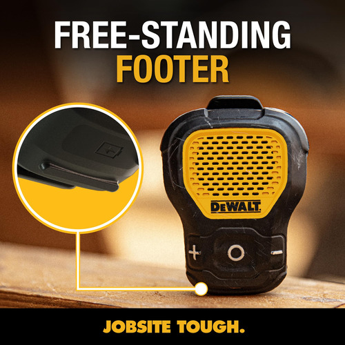 Alto-falante Bluetooth Vestível Dewalt Jobsite Pro Resistent