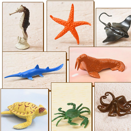 Figuras De Animales Del Océano Animales Marinos Realistas Ju