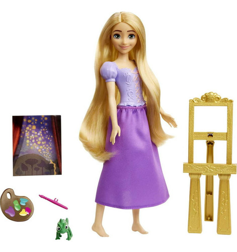 Disney Princess - Historias De Arte De Rapunzel - Mattel -