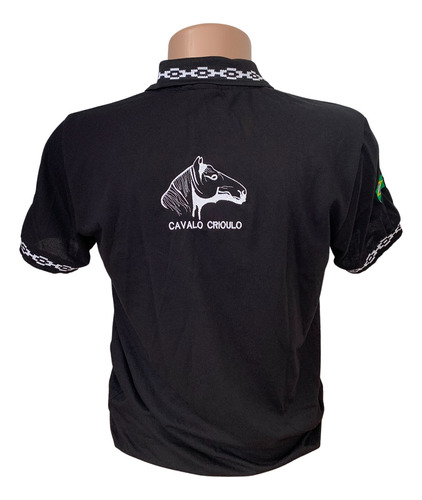 Camisa Polo Cavalo Crioulo