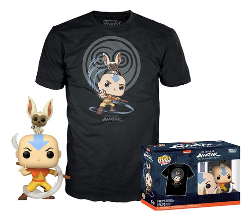 Funko Pop! Avatar Momo Glow In The Dark + Playera Versión Uk (Usado)