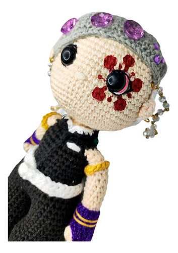 Amigurumi Tengen Uzui Kimetsu No Yaiba Crochet Artesanal