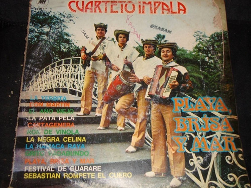 Vinilo Cuarteto Impala Playa Briza Y Mar C1