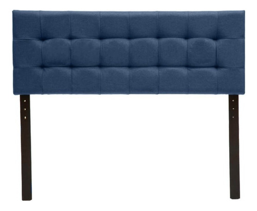 Cabecera Queen Size Dicasa Catania Azul Color Azul Marino