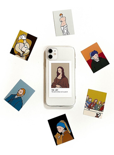 Funda Polaroid Obra Arte Para iPhone 8 Plus Xs 11 12 Pro Max