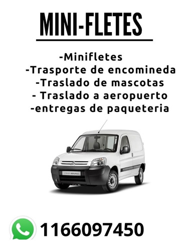 Mini Fletes Zona Oeste
