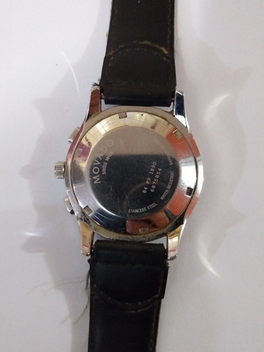 Relogio Movado 84 F9 1890 Genuino