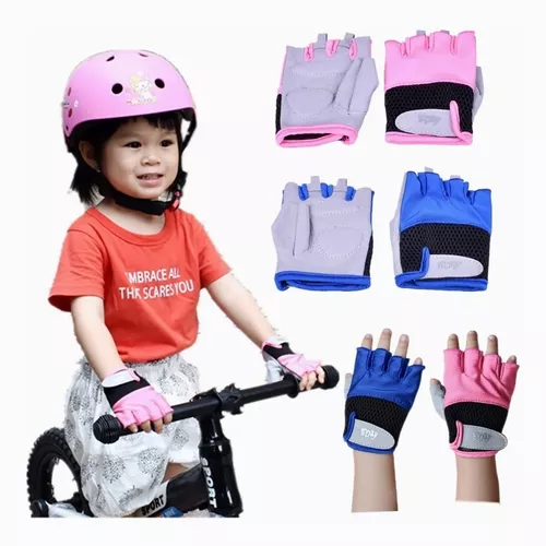 meteor Guantes de Ciclismo niñas y niños - Guantes Bicicleta para Infantil  MTB BMX Carretera Montaña sin Dedos (XS ~6-6,5cm, Big Flower) : :  Moda