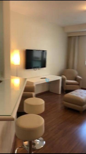 Imagem 4 de 19 de Flat Com 1 Dormitório Para Alugar, 60 M² Por R$ 3.500,00/mês - Alphaville - Barueri/sp - Fl0040
