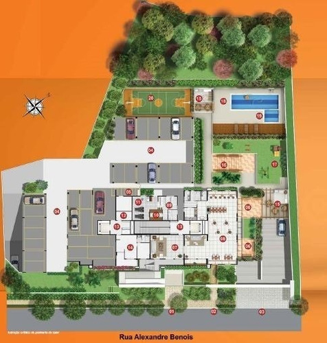 Imagem 8 de 13 de Apartamento À Venda No Bairro Vila Andrade - São Paulo/sp - O-20244-33661