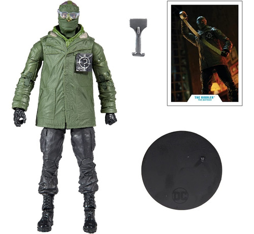 The Riddler Figura Mcfarlane The Batman El Acertijo Original