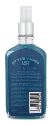 Style Young Isi By Rachelle 240ml Body Mist Caballero