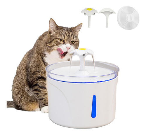 Pets Fuente De Agua Para Gatos Perros Dispensador Mascotas