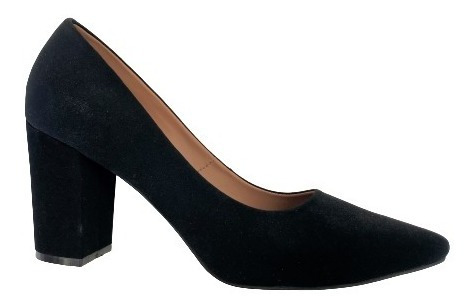 Imagen 2 de 8 de Zapatilla Dama Felipe Rentería Moda Casual Tacón Ancho Alto7