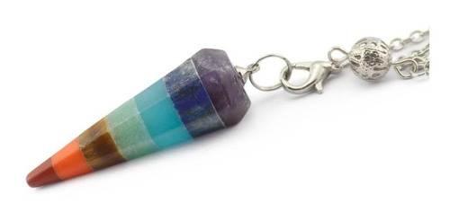 Reiki Energy Crystal Point Varilla De Radiestesia Con 7