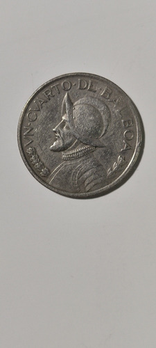 Moneda De Un Cuarto De Balboa. 1983
