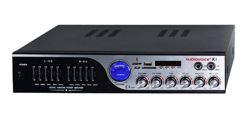 Amplificador De Audio 40w 4 Salidas Usb/sd/fm K1 Audiovoice