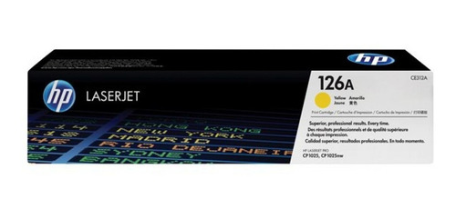 Toner Hp 126a Yellow Nuevo Sellado