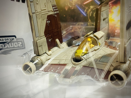 Star Wars Micro Galaxy V-19 Torrent Starfighter Exclusivo