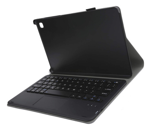 Teclado Bluetooth Tablet Touchpad Desmontable Funda Piel Tab