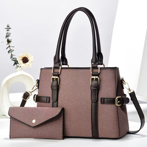 Set 2 Bolsas Mujer Bandolera Cartera Moda Casual Crossbody